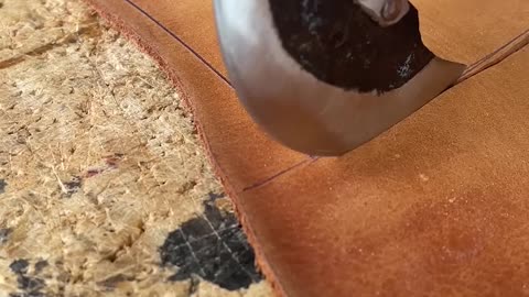 Making Leather Sheath