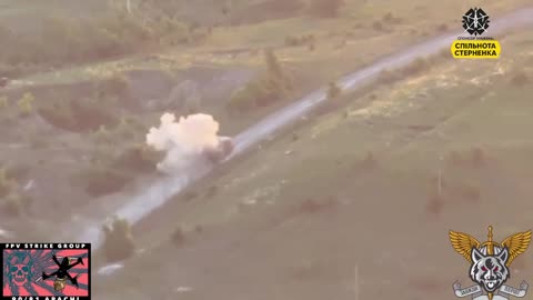 Ukrainian Drone Strikes on Russian Heavy Guns and Infantry