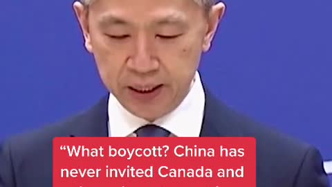 China mocked #Canada boycott of the Beijing Winter Olympics