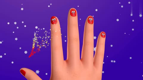 Learn Colors with Nail Art