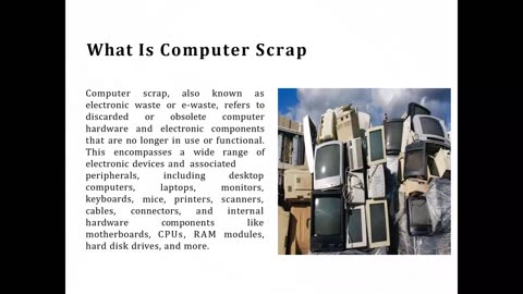 Computer Scrap Buyer in Mumbai