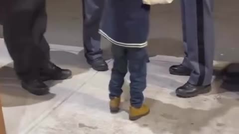 Nephew Praying With The Cops (CC)