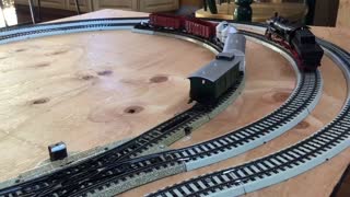 Small collection of HO scale Marklin Trains