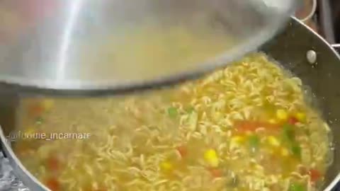 Indian Style Maggi | Gurgaon Food | #Indianstreetfood #maggi #shorts #delhifood Foodie