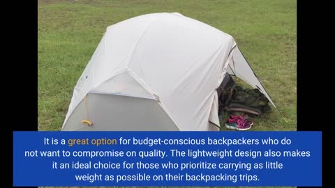 Customer Reviews: Naturehike Mongar 2 Person Backpacking Tent 3 Season Free-Standing Lightweigh...