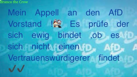 Mein Appell an den AfD Vorstand !Es prüfe der sich ewig bindet