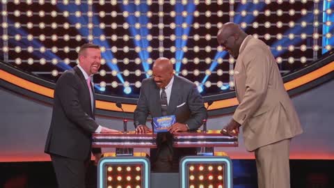 Shaq ain't TELLING! - Celebrity Family Feud