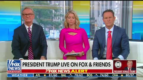 Trump slams Nervous Nancy on Fox & Friends