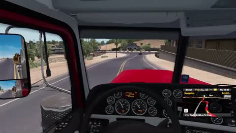 American Truck Simulator 2019 Gameplay #7 Bulldozer Transport From Phoenix to Carlsbad