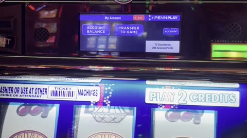 Jackpot at the M resort in Vegas