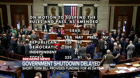 Lawmakers delay government shutdow