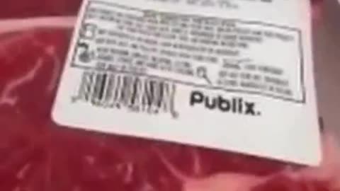 97.00 dollars for a steak in Publix