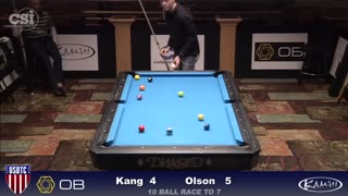 Kang vs Olson ▸ 2015 US Bar Table 10-Ball Championship