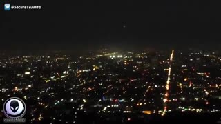 Mass UFO Sighting Over Los Angeles With Multiple Sources