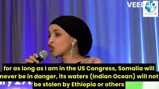 Ilhan Omar telling Somalis in America that she's doing the work of Somalia.