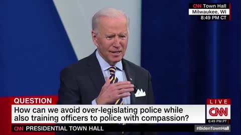 The 8 Strangest, Most Racist and Most Utterly Bizarre Moments From Biden's "Town Hall"