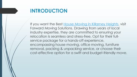 Best House Moving in Killarney Heights