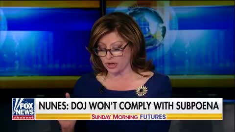 Maria Bartiromo: Justice Department responded to Nunes, refutes claim they did not respond to letter