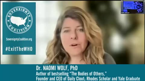 NAOMI WOLF on the American Sovereignty Declaration #ExitTheWho