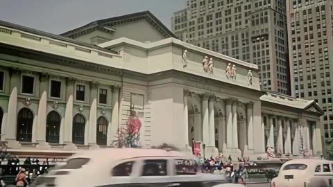 New York City in the 1940s in Color