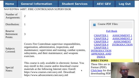 Summary of NAVEDTRA 14097 - Fire Controlman (FC) Supervisor