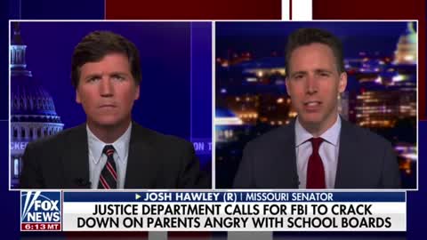 Sen. Josh Hawley on the DOJ being weaponized against concerned parents