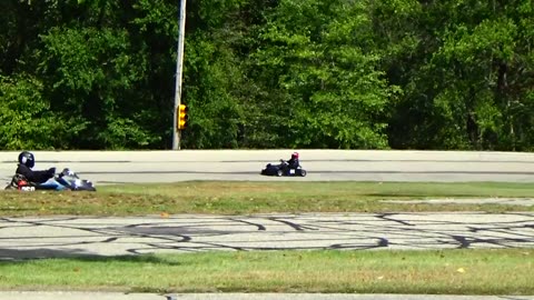 Sugar River Raceway 9-26-21 | Briggs LO206 Kart Heat Race #1