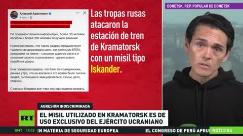 Cosa si sa dell'attacco missilistico dei nazisti ucraini a Kramatorsk che ha causato la morte di civili.La città è sotto il controllo dei nazisti dell'Ucraina quando l'evacuazione della popolazione civile era in corso