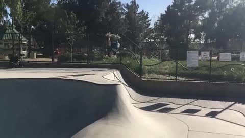 Guy Performs Frontflip Between Two Benches