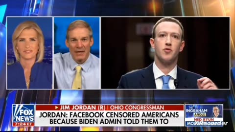 Facebook censored Americans because Biden Adm told them to -Jim Jordan