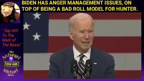 Biden suffers from anger management, and parental issues.