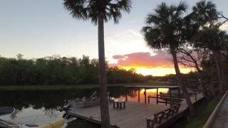 A peaceful Florida SUNSET