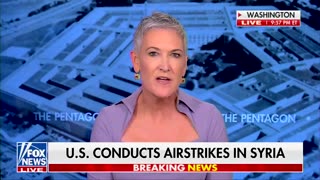 NOW - U.S. warplanes carried out multiple airstrikes against Iranian proxy forces in eastern Syria.