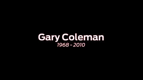In Memory Of Actor Gary Coleman 1968-2010 #DifferentStrokes #ToddBridges