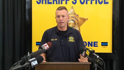 Nash County Sheriff Press Conference Regarding Deputy Jared Allison's Condition After Violent Crash