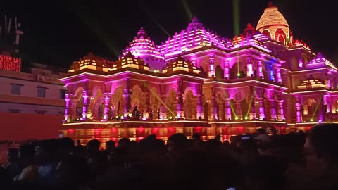 Kolkata || Durga puja|| Ram Mandir pandal|