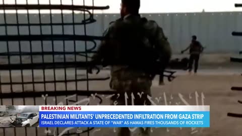 Hamas militants infiltrate Israel from Gaza Strip | GMA