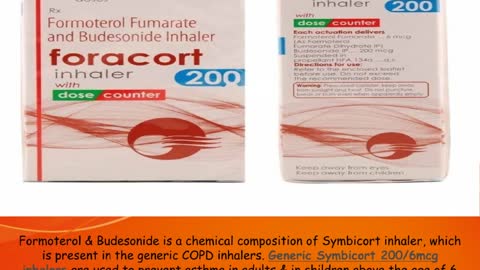 Buy Generic Symbicort 200/6mcg Inhaler