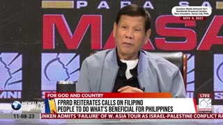 FPRRD on administration’s survey results: “most of the Filipinos are contented”