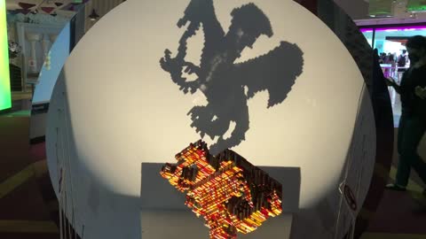 LEGO Magic shadow transformer plane butterfly dragon