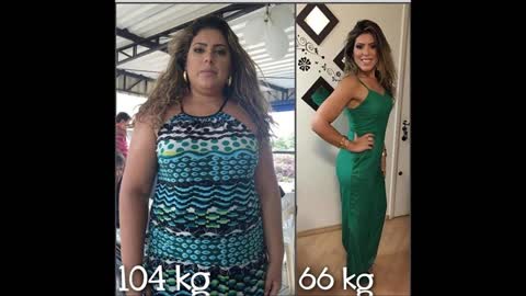 Amazing weight loss Transformation ( Before And After )