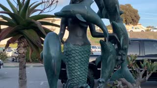 Morro Bay Mermaid Statue