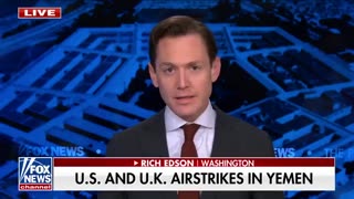 Fox News - BREAKING: US-UK launch air strikes against Houthi targets in Yemen