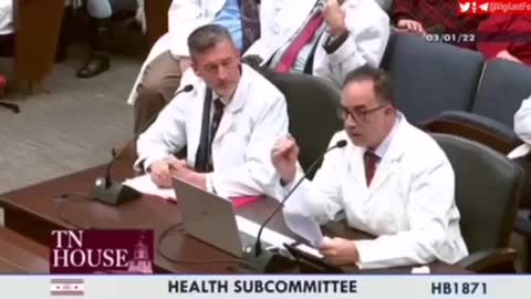 Health Subcommittee about Covid-19 Vaccines: “The tripple vaccinated are most likely to die”.