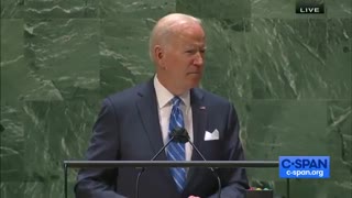 Joe Biden accidentally calls the United Nations the "United States"