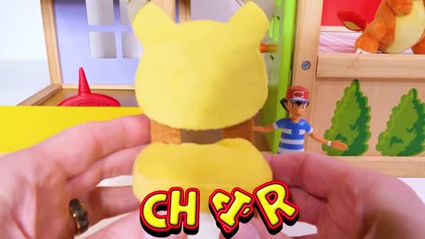 Pokemon get a New House Toy Learning Video! Reading Video for Kids =