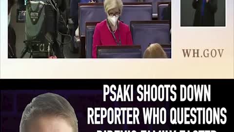 PSAKI SHOOTS DOWN REPORTER QUESTIONING BIDEN FAMILY EASTER PLANS
