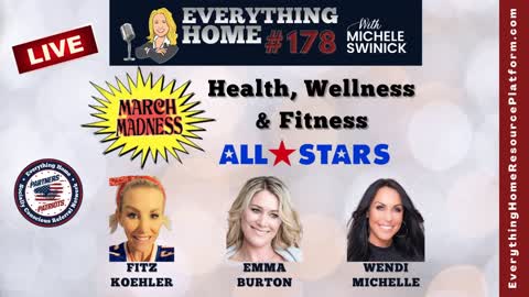 178 LIVE: MARCH MASKLESS MADNESS - Health, Wellness & Fitness - 3 All Star Partners - NO MO EXCUSES!