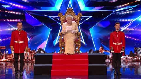 Britain's got talent 2019 the Queen 👑 comedian full audition