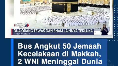 Bus Angkut 50 Jemaah Kecelakaan di Makkah, 2 WNI Meninggal Dunia